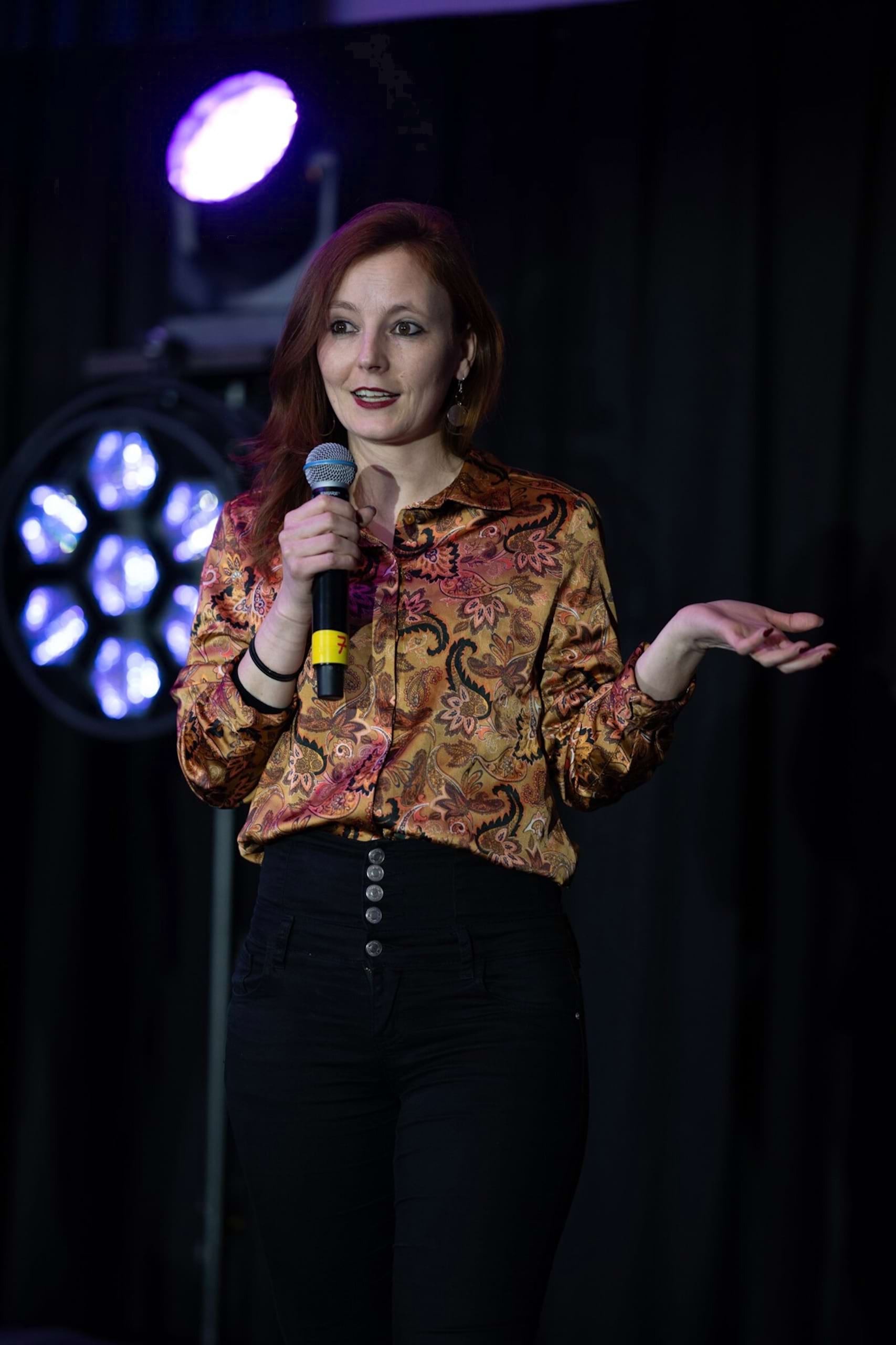 Maria auf der internationalen Bühne als Speakerin